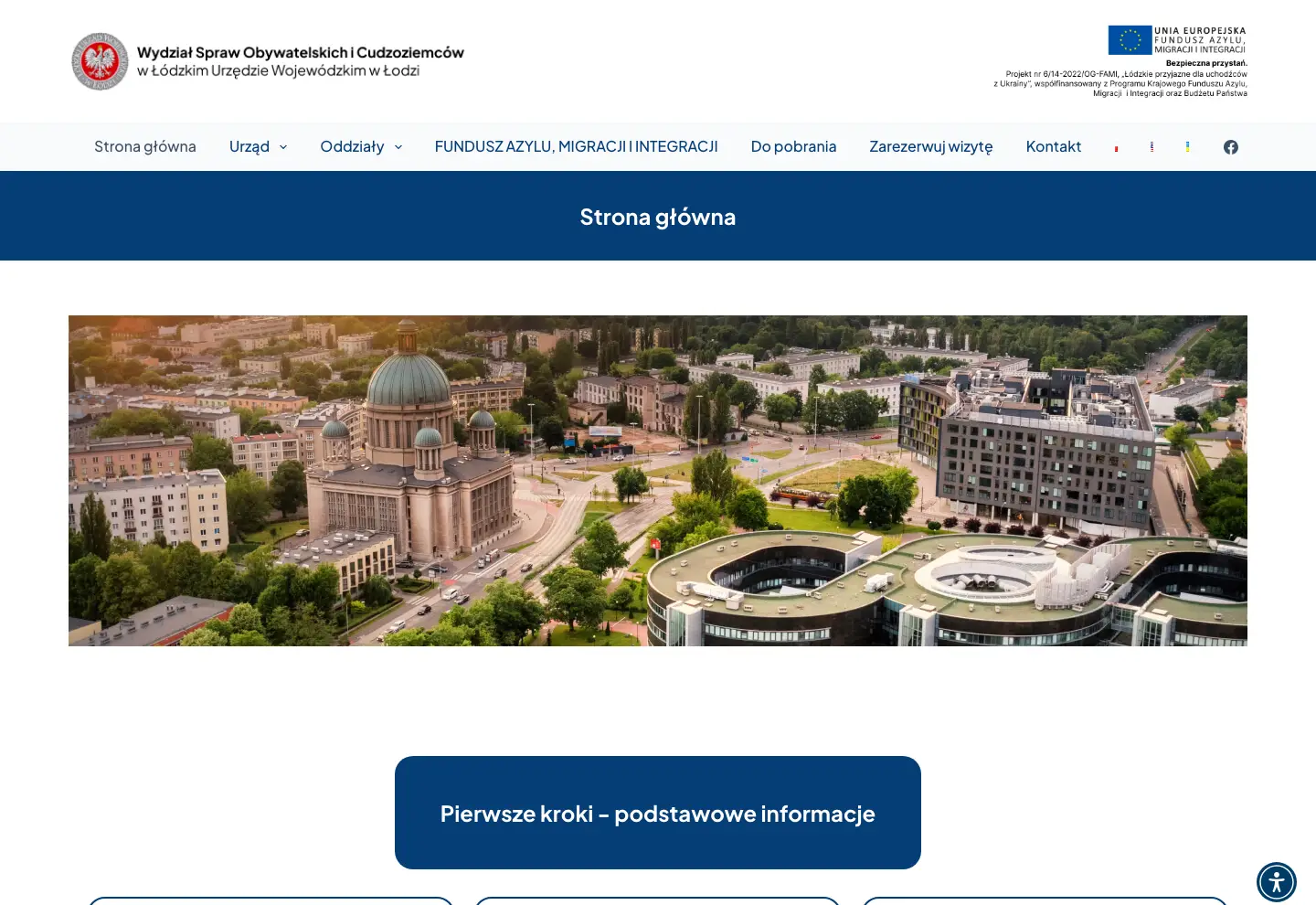 Strona internetowa: WSOiC Łódzkie
